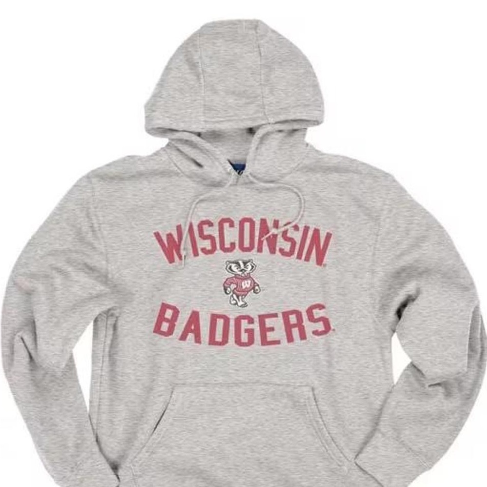 Champion Light Gray Reverse Weave Hoodie